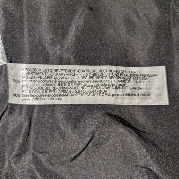 Zara Black Faux Leather Moto Jacket | Size XS - Picture 8 of 9